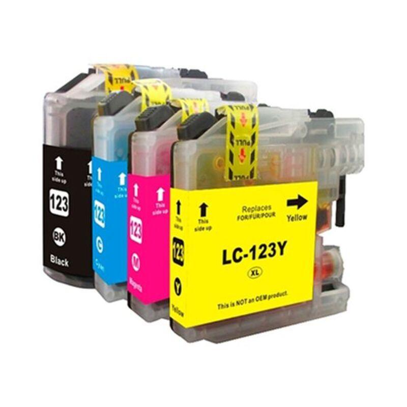 Cartuccia magenta compatibile Brother LC123XL INKOEM