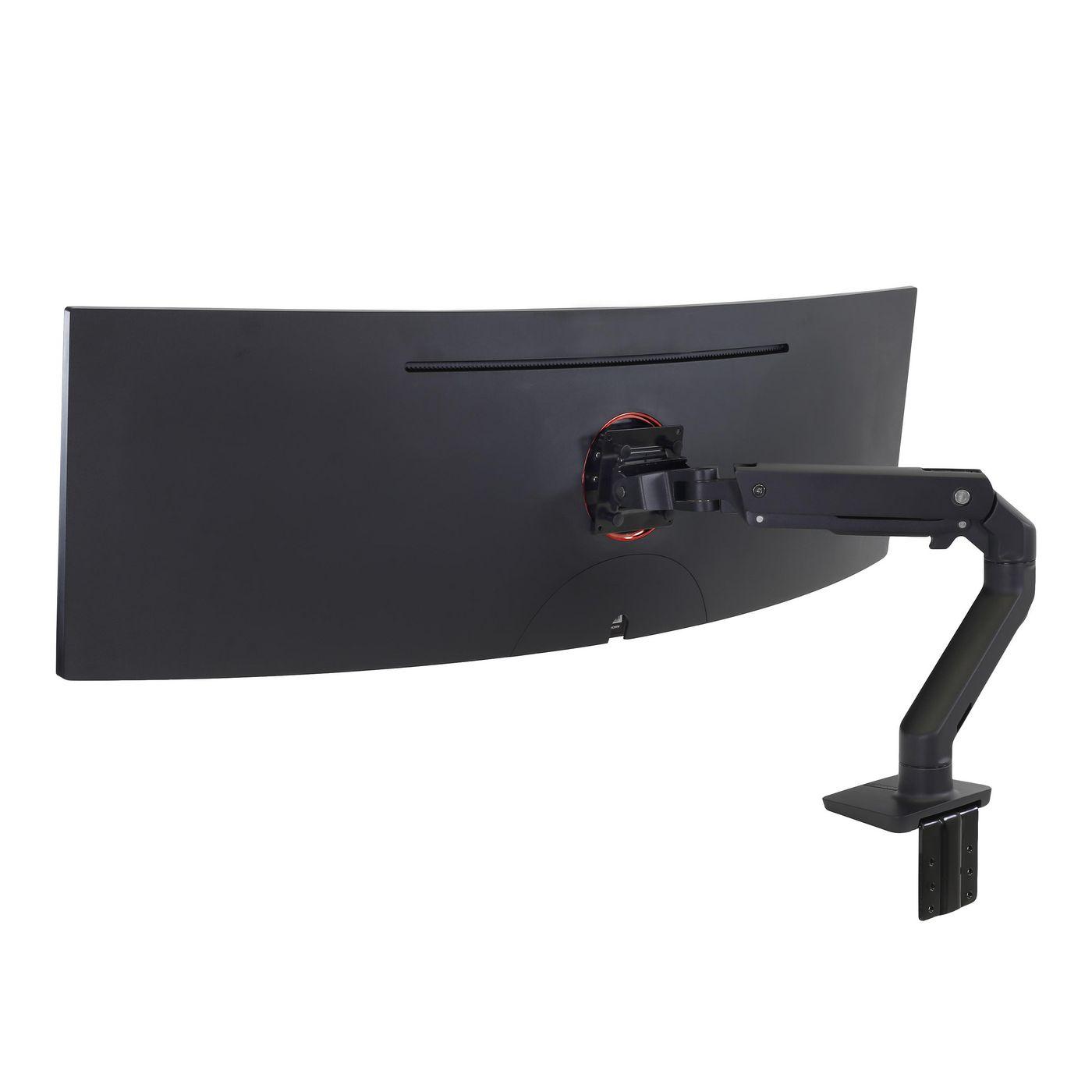 HX Series Desk Monitor Arm - Pivot - Max 19Kg - up to 49inch - Matte Black