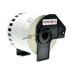 ETICHETTE COMPATIBILI BROTHER DK-22210 - BIANCO - 29x30.48mm