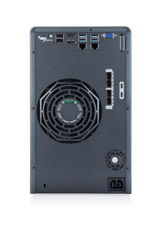 Promise PegasusPro 64TB RAID Thunderbolt 3 10G Base-T 8 x 8TB 3.5" HDD 32 GB DDR 2Thunderbolt3 410GbE 21GbE HDMI VGA 2USB2 4USB