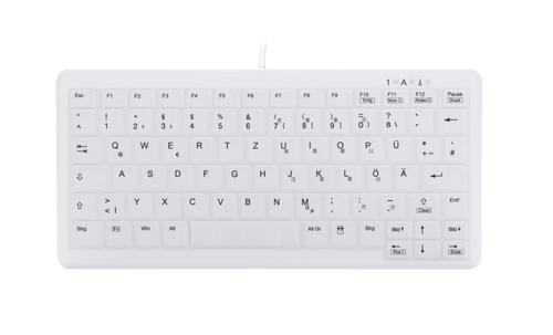 CHERRY AK-C4110 tastiera USB AZERTY Francese Bianco