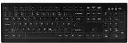 Hygiene Desktop Keyboard Sealed - Corded - QWERTY - Black