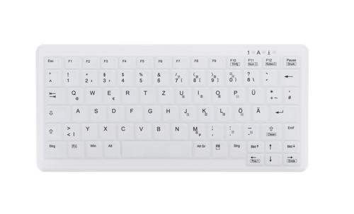 CHERRY AK-C4110 tastiera RF Wireless AZERTY Francese Bianco