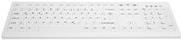 Wireless Hygiene Desktop Keyboard Fully Sealed Watertight - Wireless - QWERTY - White