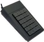 Programmable 24 Keys Matrix Keyboard - Corded - Black