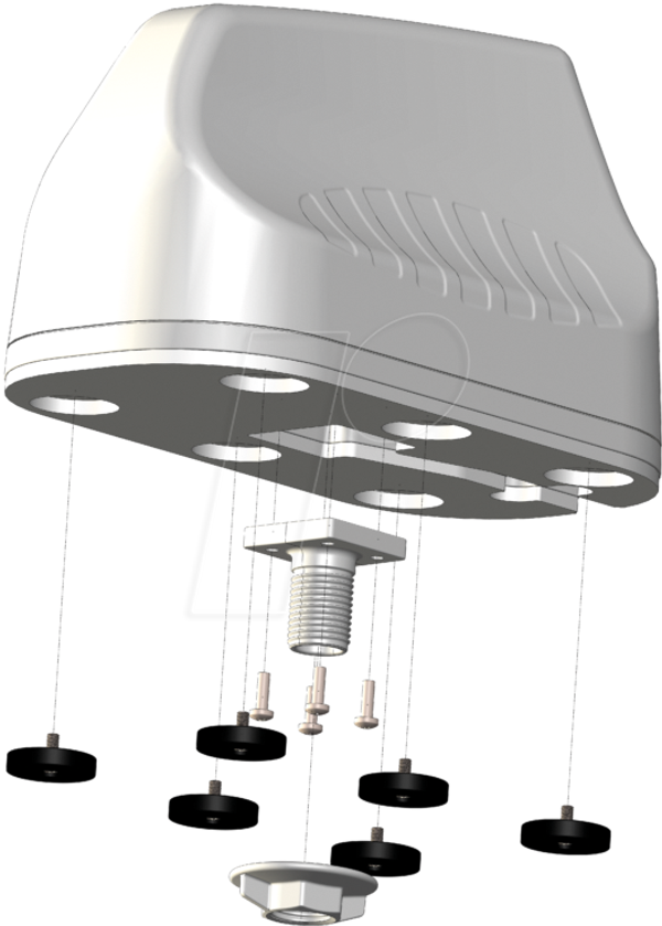 MIMO-0003-V2-15, 5,8 dBi, 2,4 - 2,5 - 5 - 6 GHz, 21 dBi, 50 Ohm, antenna direzionale MIMO