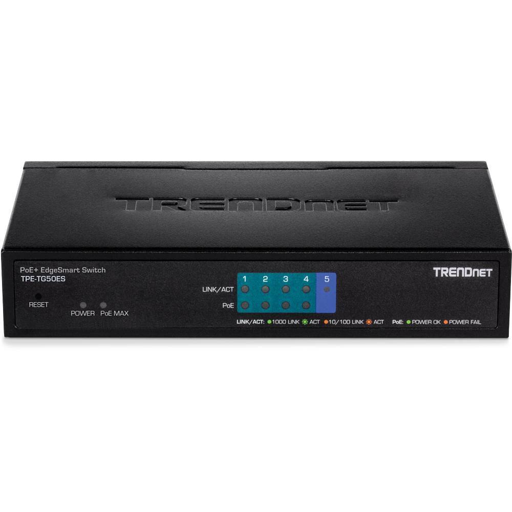 EdgeSmart PoE+ Gigabit a 5 porte