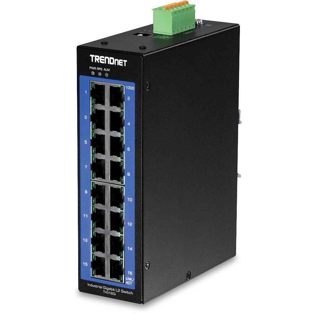 Gigabit industriale L2 a 16 porte