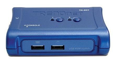 KIT SWITCH KVM USB A 2 PORTE