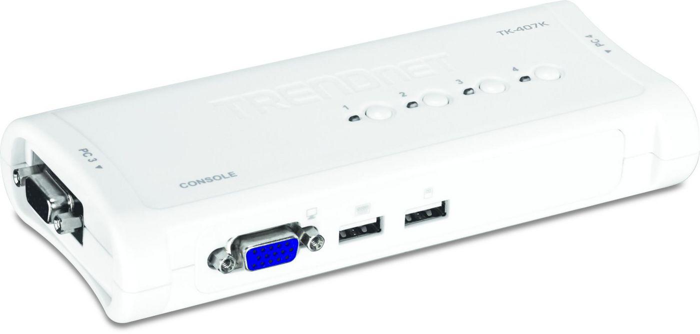 Porta KV04/USB TRENDnet TK-407K