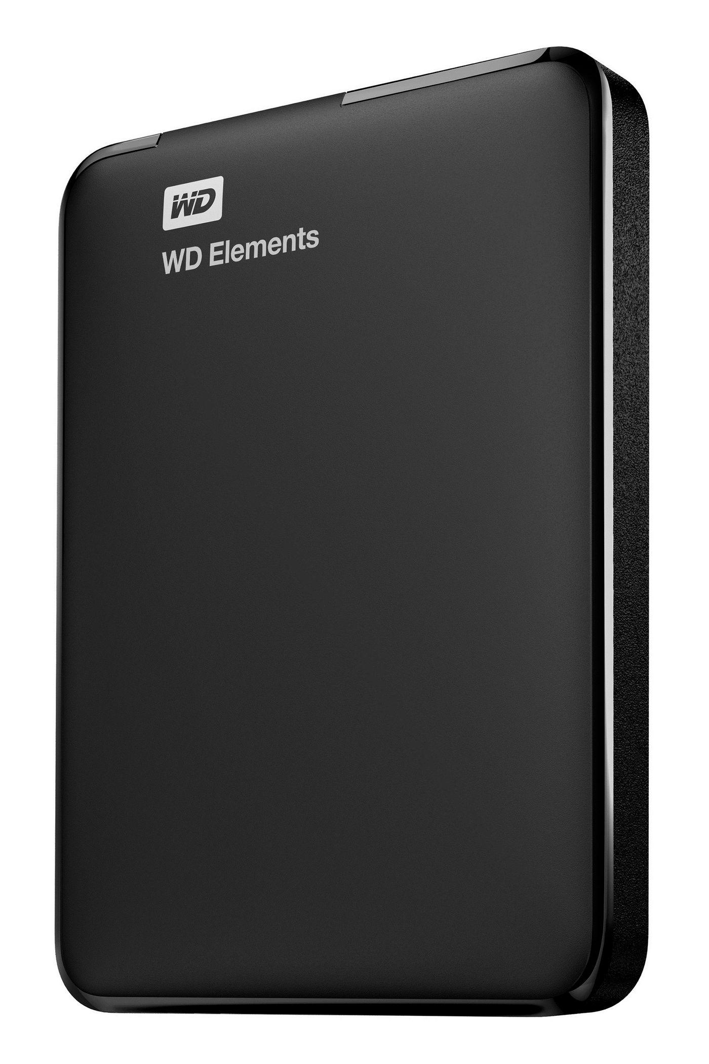 HDD WD EXTERN 25 2TB PORTATILE WDBU6Y0020BBK USB 3.0 NERO