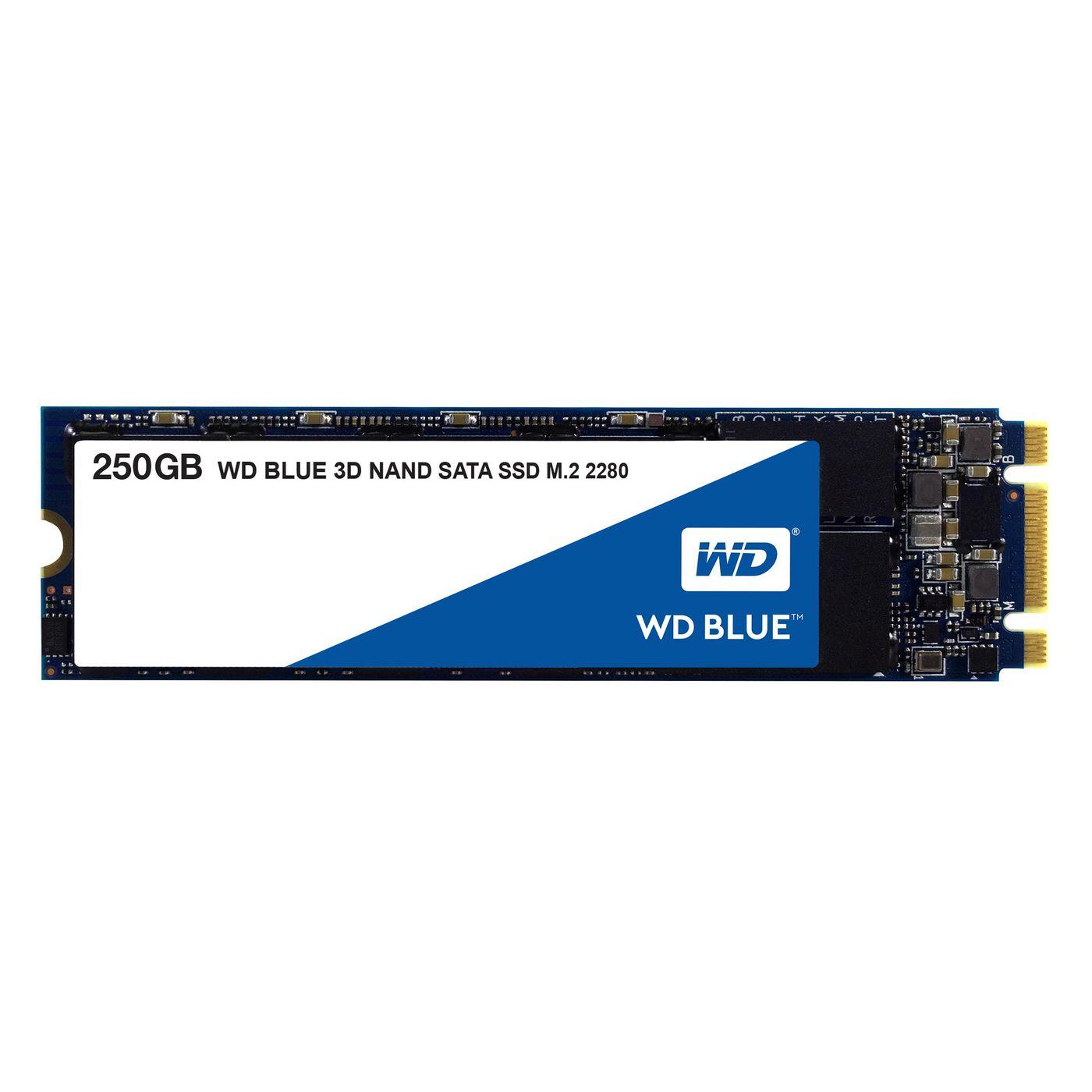 SSD WD BLU 250GB SATA M.2 3DN WDS250G2B0B E