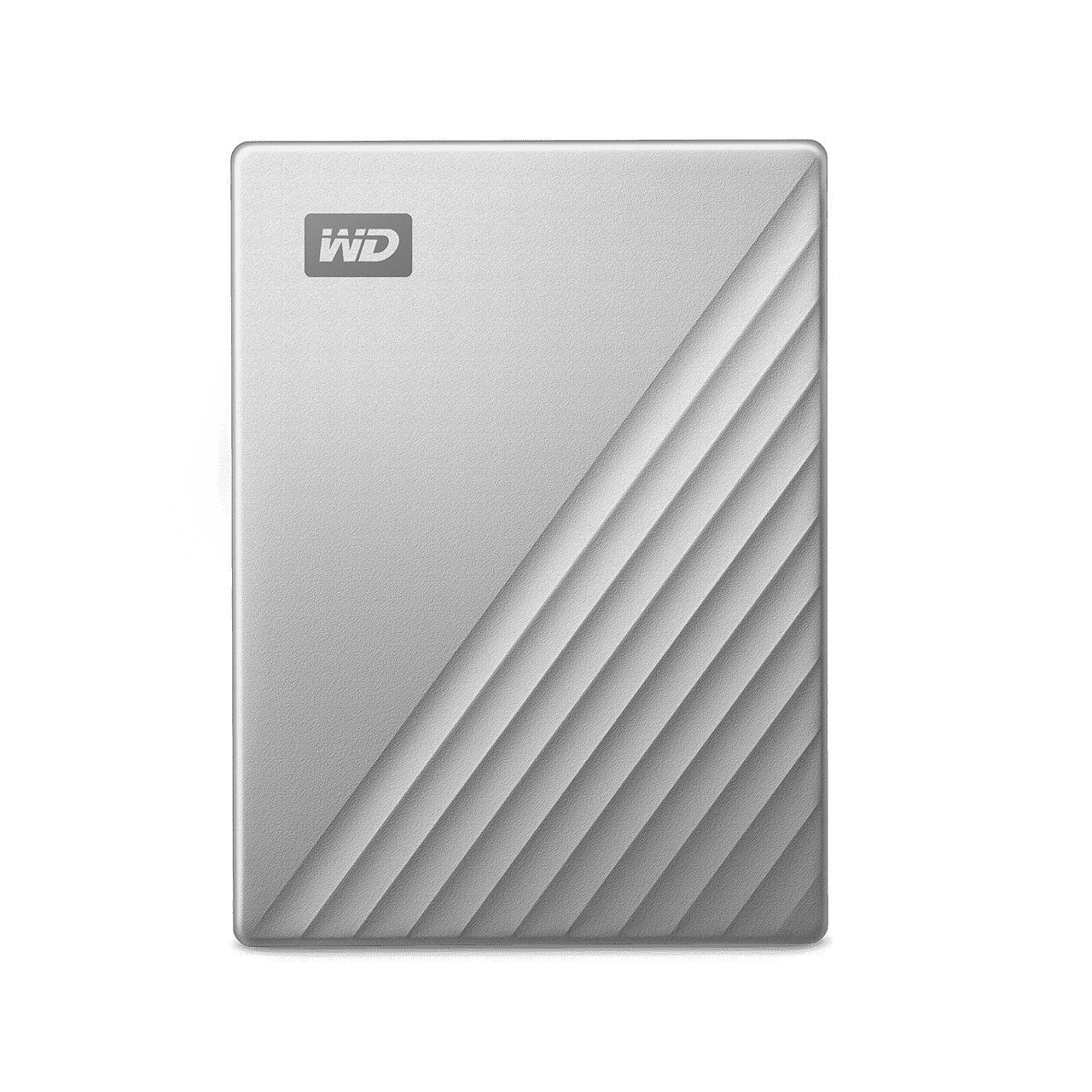 WD 64 cm (25") 5 TB My Passport Ultra per Mac USB-C argento