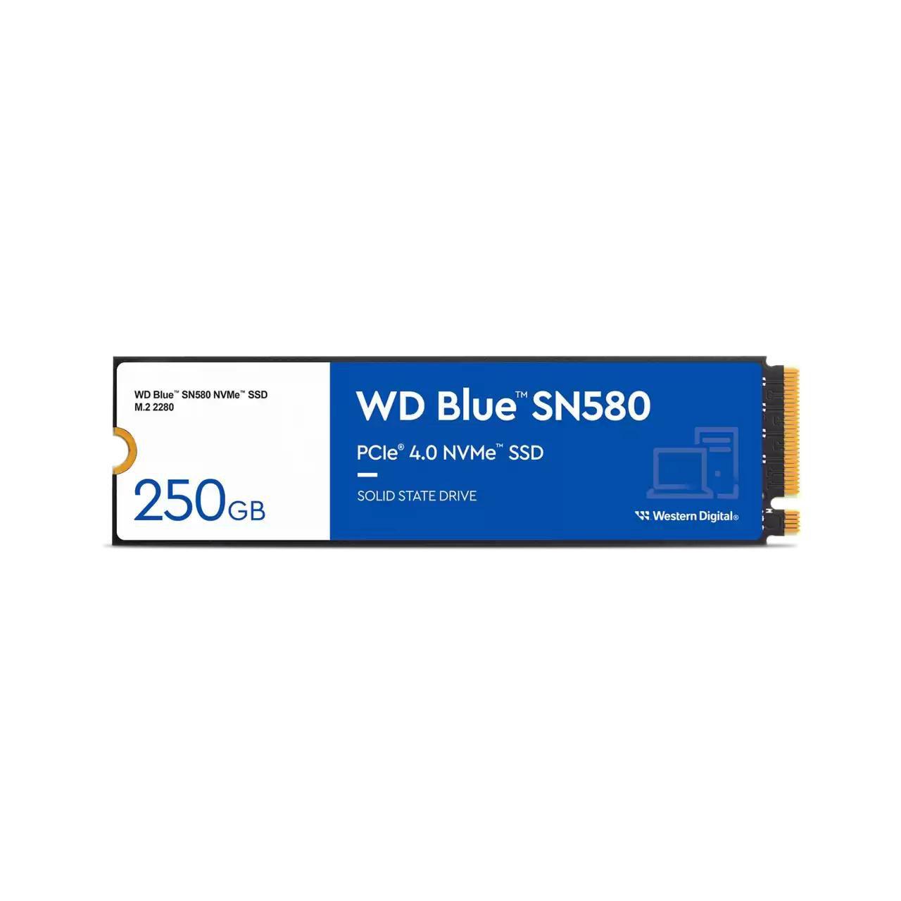 WD SSD BLUE SN580 500GB PCIE GEN4 NVME
