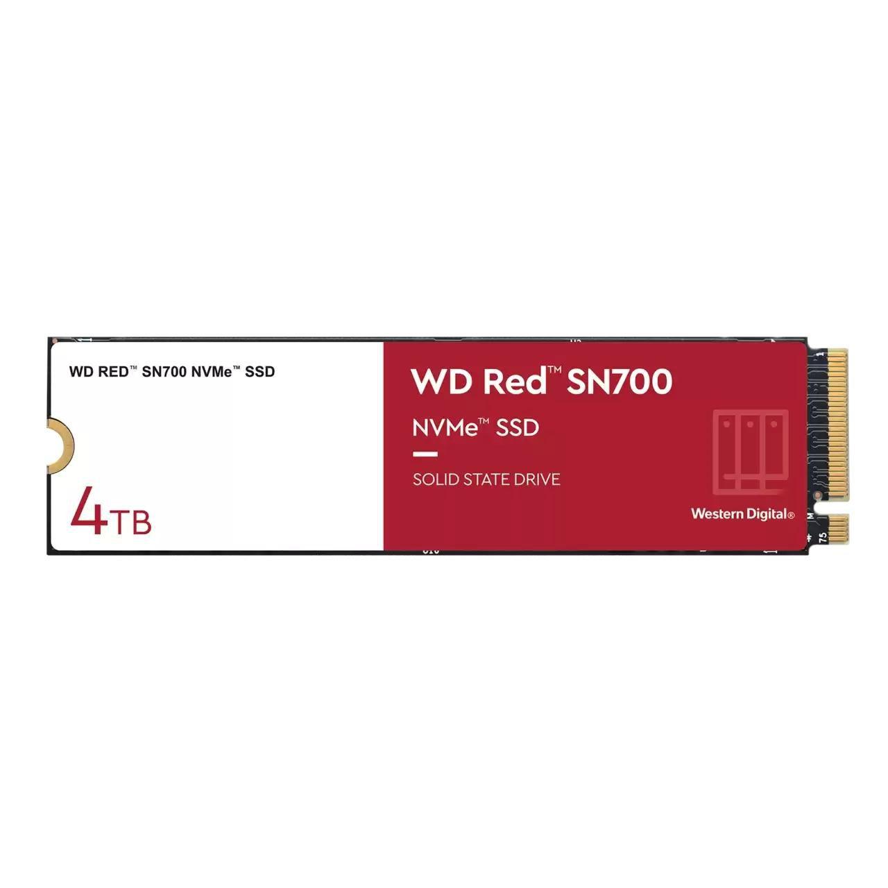 WD Red SN700 Host Solid Host Disco 4TB M2 NVME PCIE 3.0