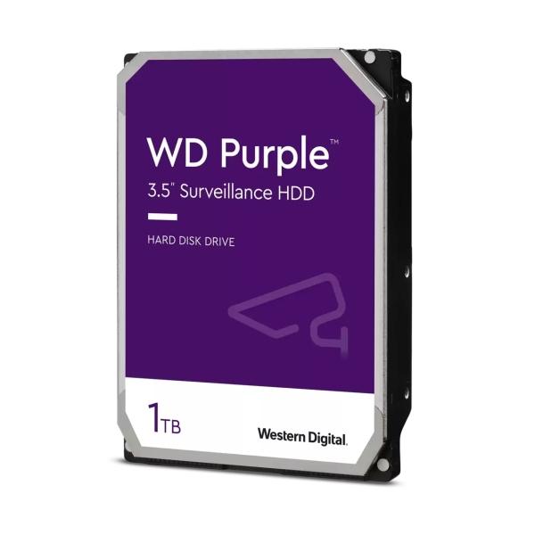 WESTERN DIGITAL HDD INTERNO PURPLE 1TB 3,5 SATA 6GB/S 5400RPM