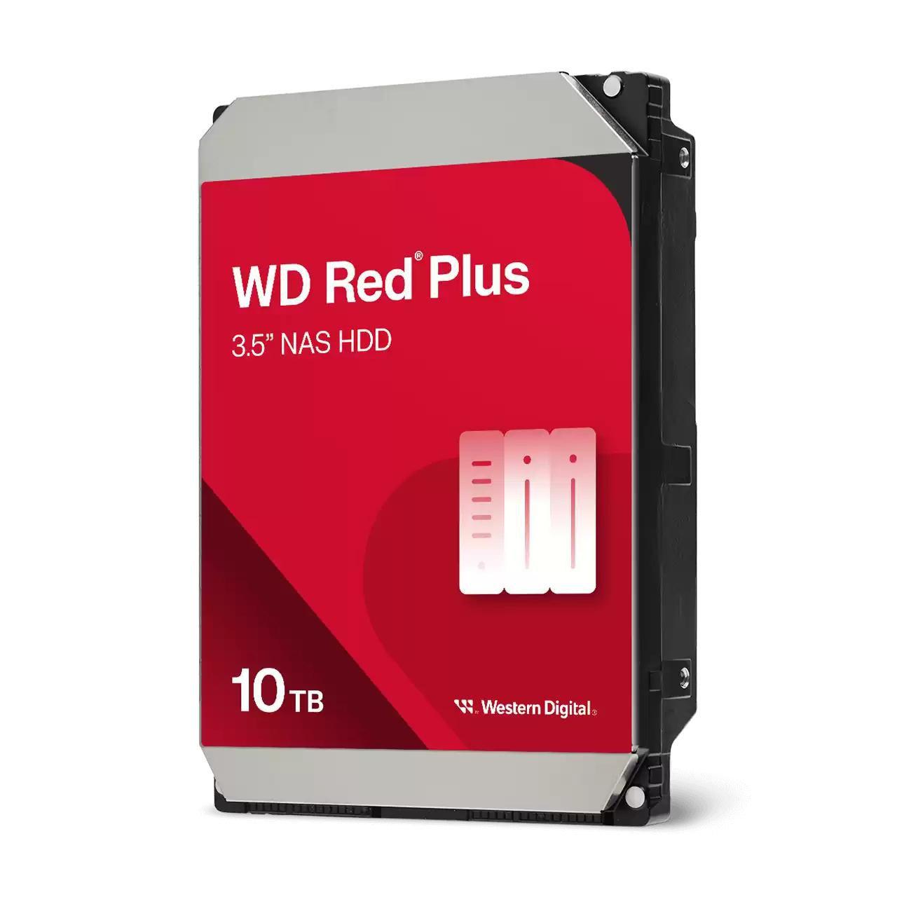 WESTERN DIGITAL HDD INTERNO RED PLUS 10TB 3.5 512MB CACHE