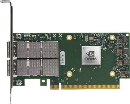 NVIDIA ConnectX-6 Dx EN - Crypto disabled with Secure Boot - network adapter - PCIe 4.0 x16 - 100 Gigabit QSFP56 x 2