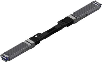Nvidia 980-9I60Z-00N003 InfiniBand/fibre optic cable 3 m OSFP Nero (NVIDIA actve copp cable IB twin port NDR)