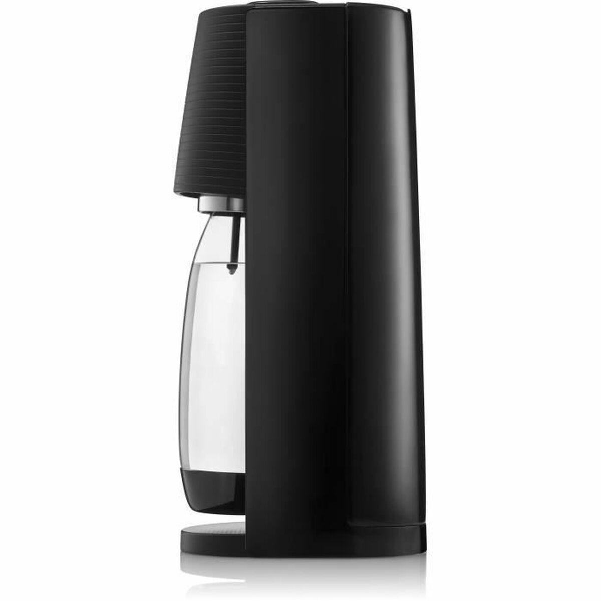 ARTICOLO DI GRADO B! ARTICOLO DI GRADO! SodaStream Soda Maker Terra Valuepack QC nero incl 2 bottiglie (1012812310)
