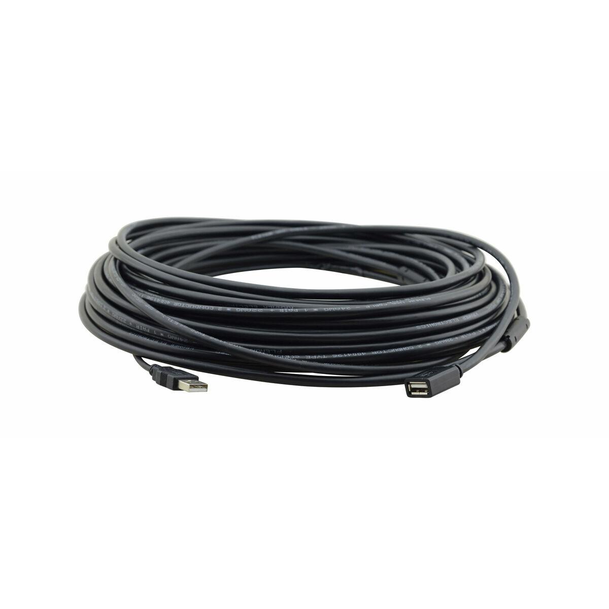 Kramer Electronics CA-UAM/UAF-15 cavo USB 46 m USB 2.0 USB A Nero (CA-UAM/UAF-15 - 4.6m USB Active Extender Cable - Black)