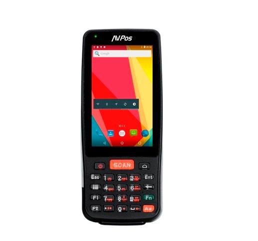 AVPO PDA DC41 4 "Quadcore - 2GB - 16GB - WiFi BT NFC 4G - 4000MAH - Codici a barre 2D Scanner