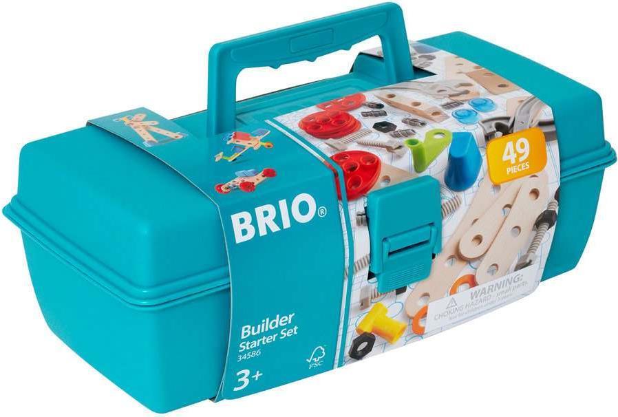 BRIO BILIDER BOX 48TLG. - Multi -set - Multi -Color - Plastic - CE - FSC (34586)