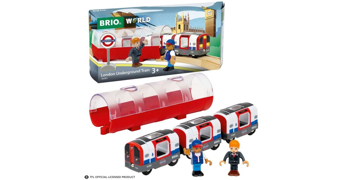 Metropolitana mondiale di Londra con luci e suoni