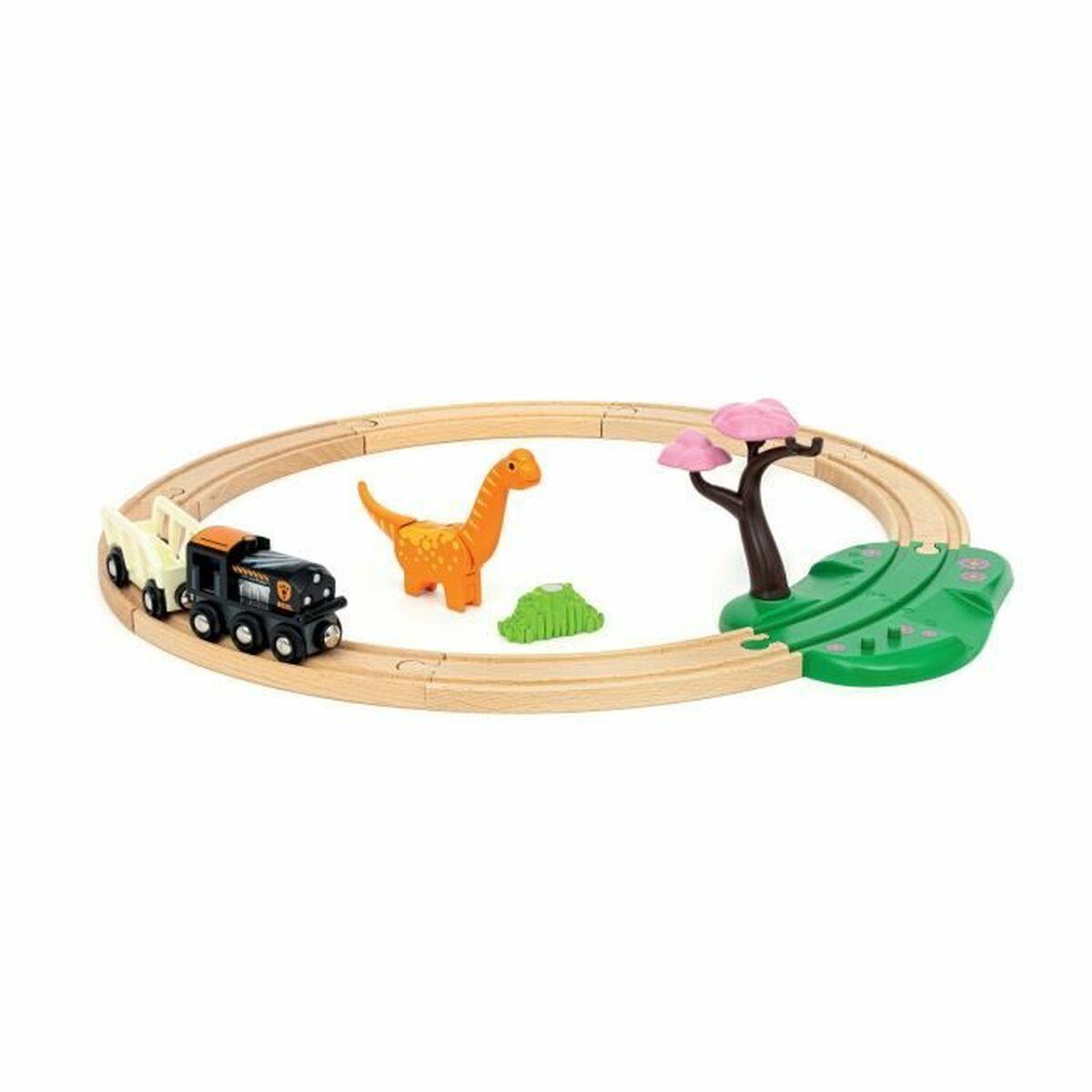 Tren con il circuito Brio Dinosaur circle set