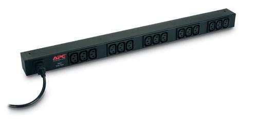 APC RACK PDU BASIC ZERO U 10A 230V unità di distribuzione dell'energia (PDU) 15 presa(e) AC 0U Nero [AP9568]