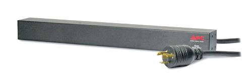 APC Rack PDU, Basic, 1U, 16A, 208V unità  di distribuzione dell'energia (PDU) Nero