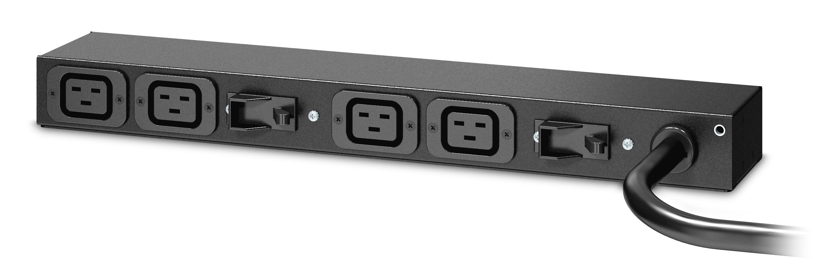 APC AP6032A unità  di distribuzione dell'energia (PDU) 4 presa(e) AC 0U/1U Nero