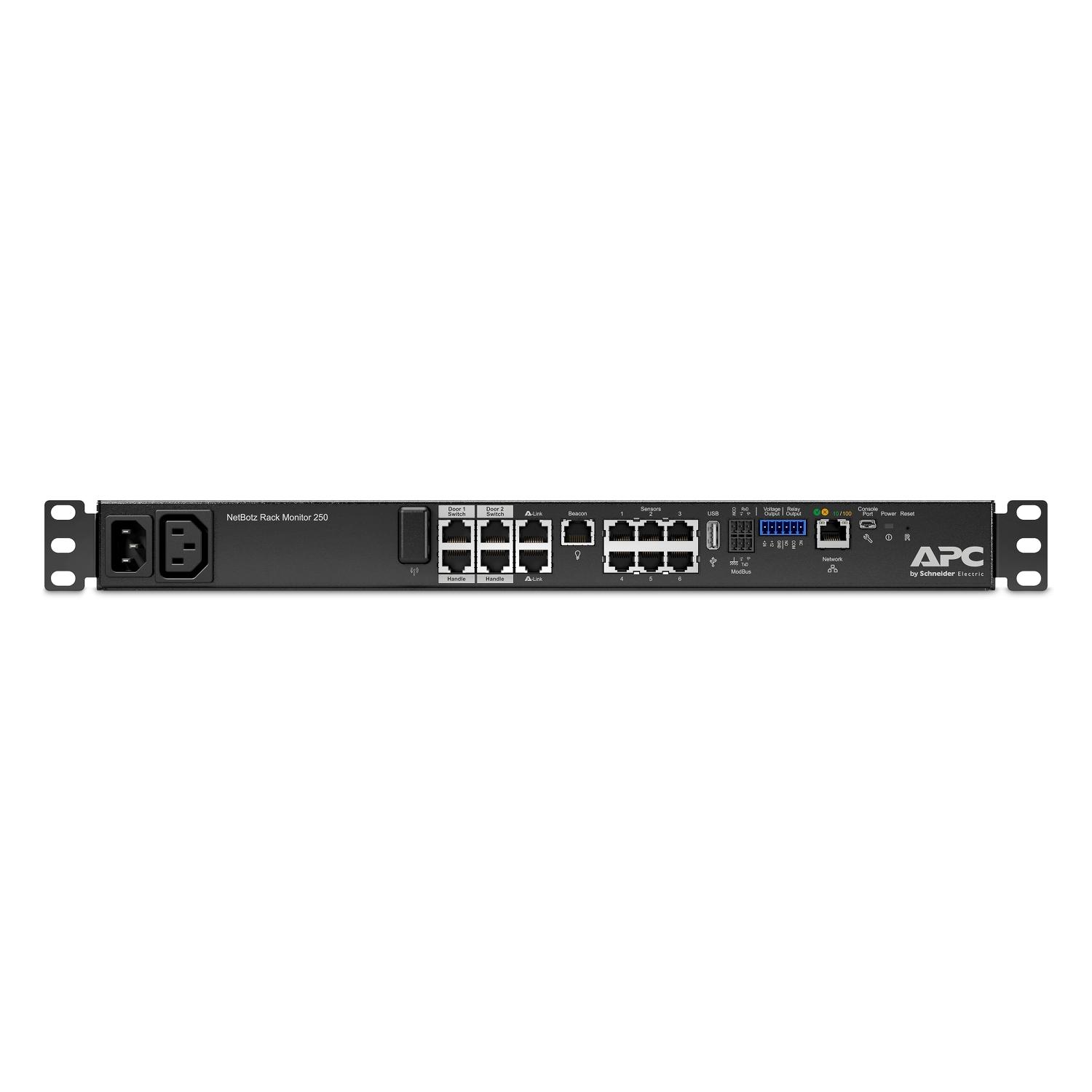 NETBOTZ RACK MONITOR 250 W/EMBEDDED NMC3