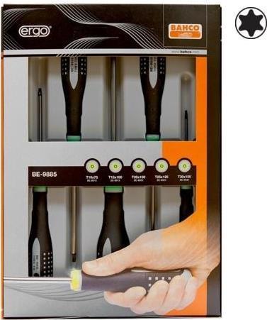 Set di estrattori Bahco BHBE-9885 ERGO 5