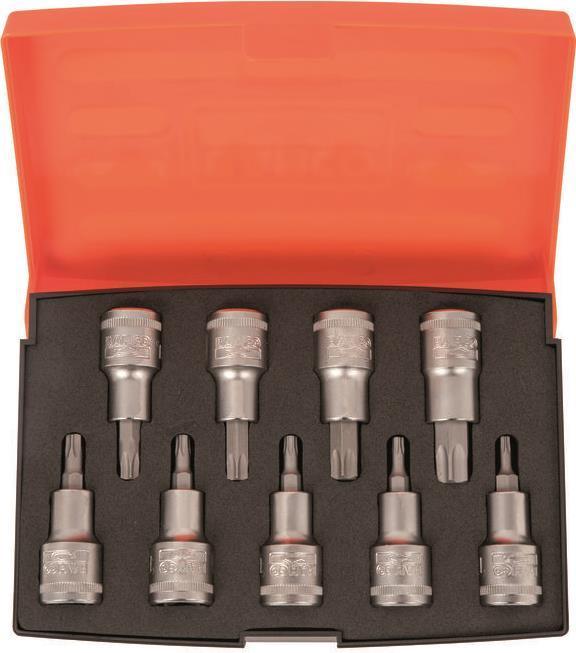 Punta per cacciavite Bahco 9 pezzi S9TORX (S9TORX)