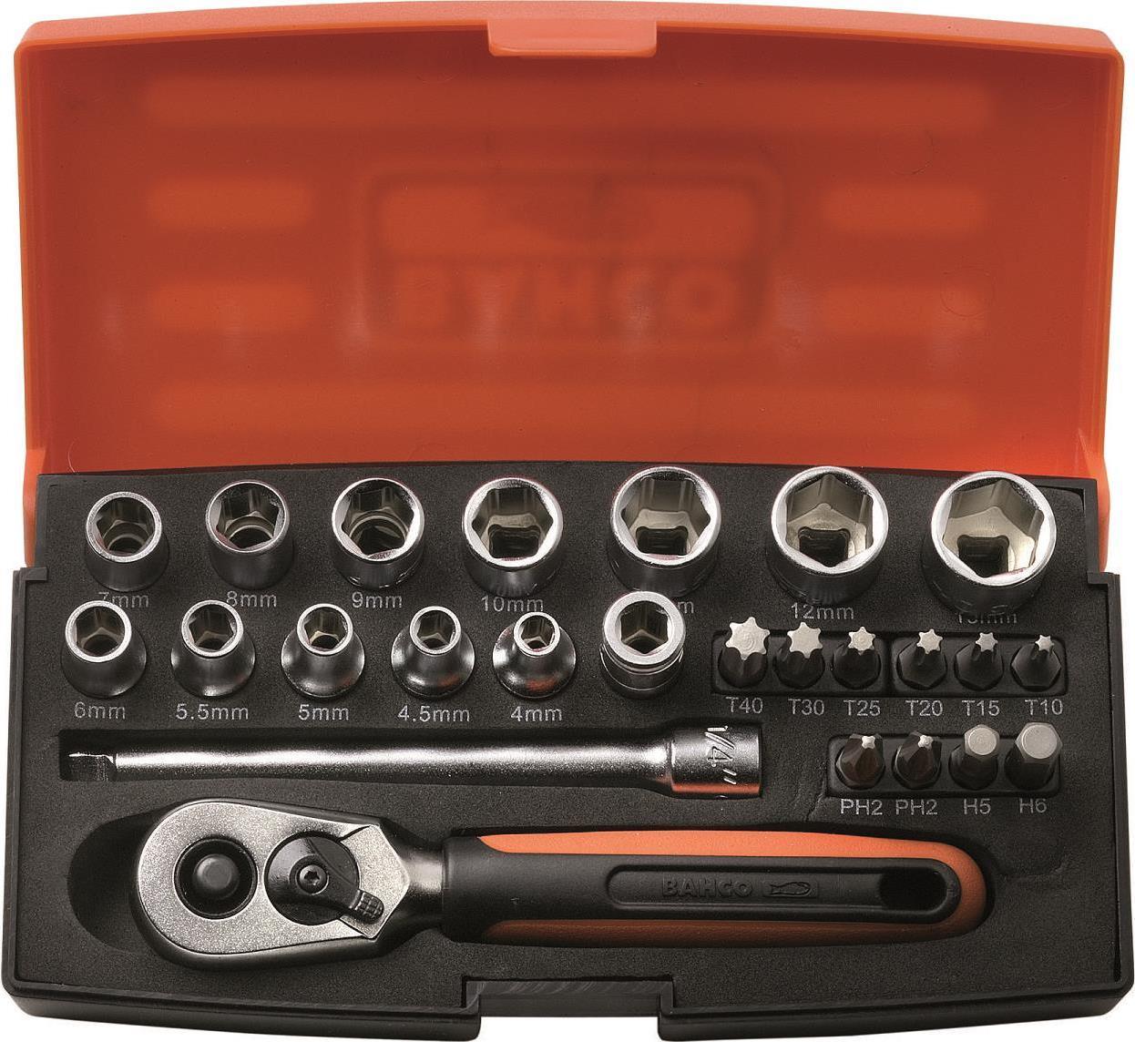 Set di chiavi a bussola Bahco SL25