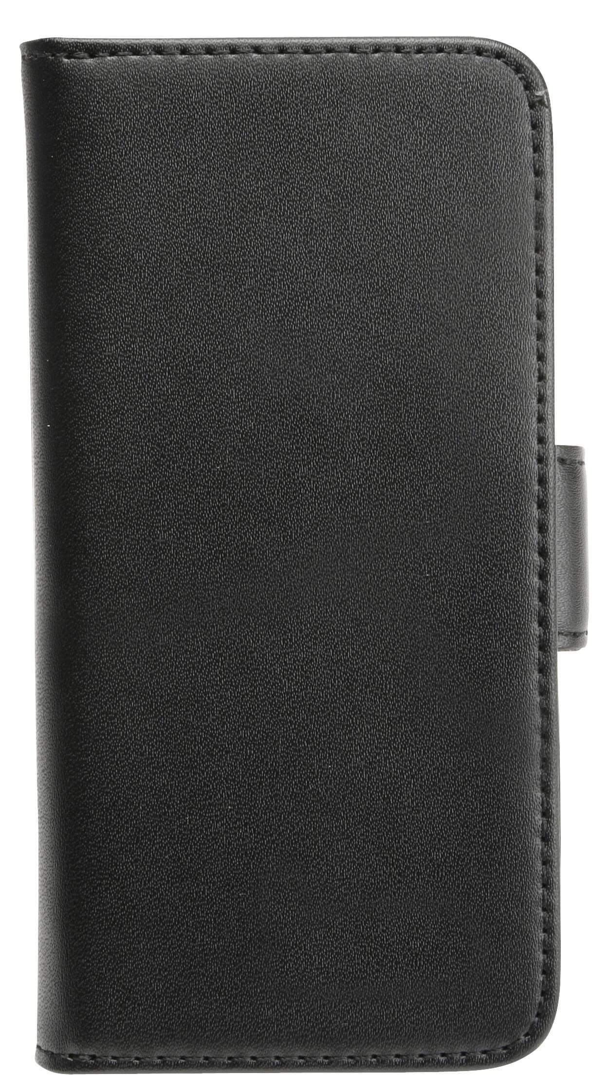 Portafoglio iPhone 5/5s nero Leth.