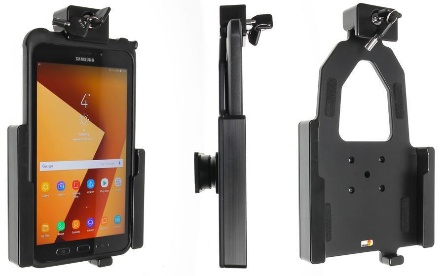 Brodit 739003 supporto per personal communication Supporto passivo Tablet/UMPC Nero (Passive holder w. key lock - 2keys - Warra