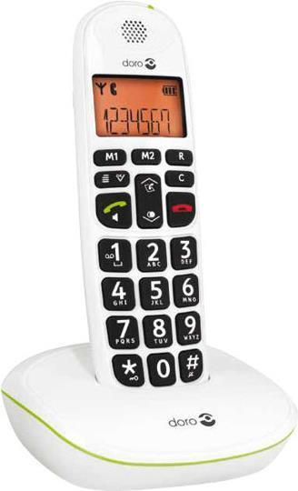 Cavo doro PhoneEasy 100w bianco. DECT/pulsanti grandi (380099)