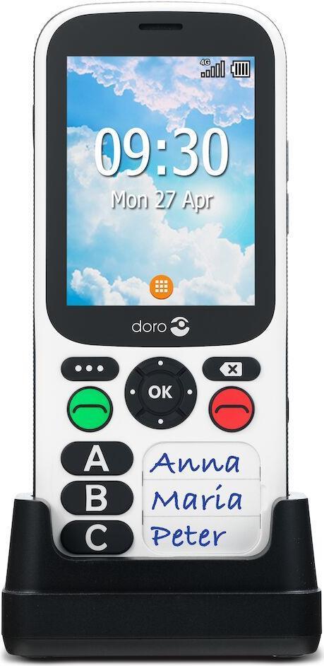 DORO 780X 2.8 4GB Ordina Hvid