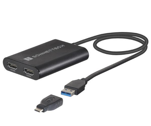 Doppio adattatore HDMI 4K 60Hz per