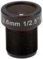 AXIS ACC LENS M12 3.6MM F2.0 10PCS