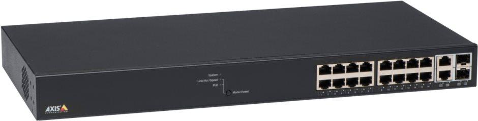 Axis 5801-692 switch di rete Gestito Gigabit Ethernet [10/100/1000] Supporto Power over Ethernet [PoE] Nero (AXIS T8516 POE+ NE