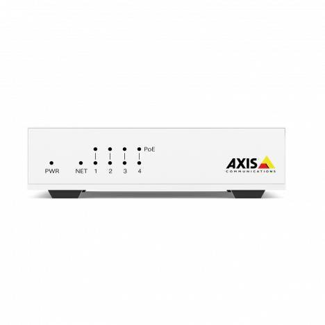 AXIS D8004 UNMANAGED POE SWITCH - 4CH 10/100 POE 60W
