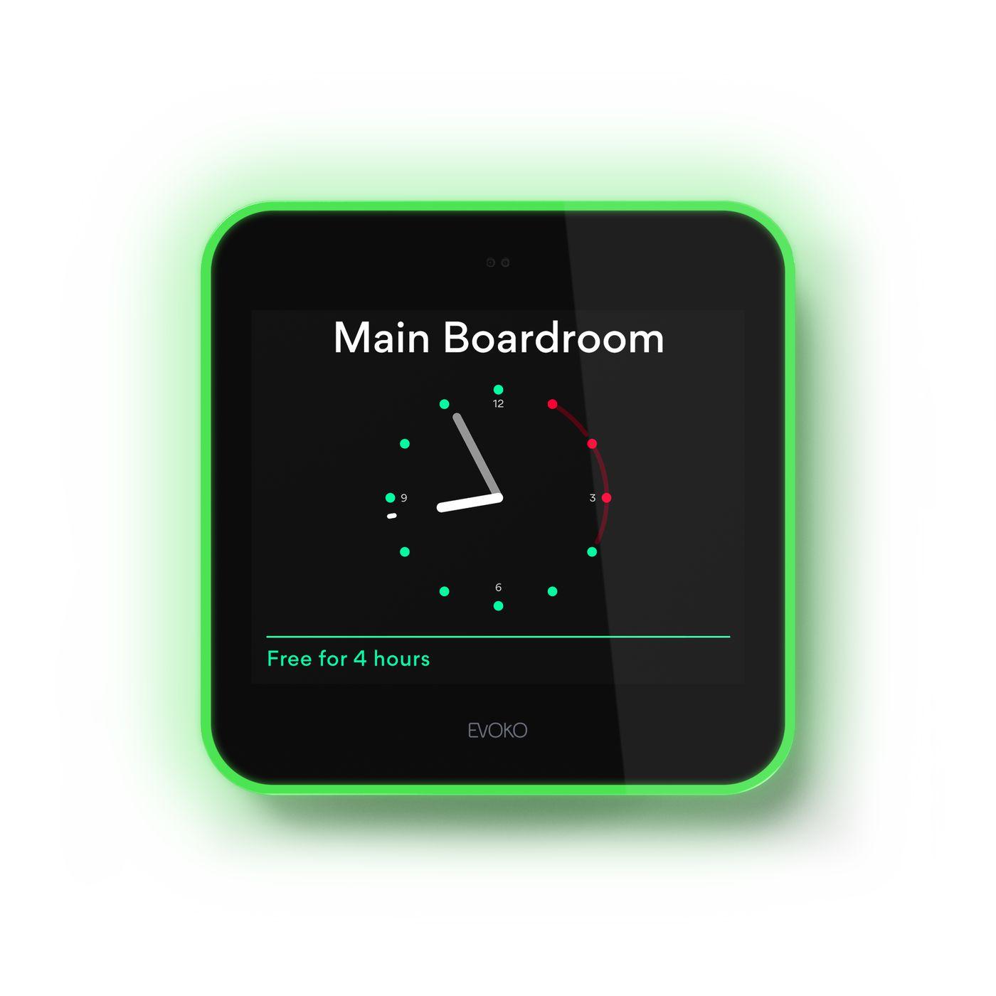 Evoko Liso 203 cm 8 802.11a 802.11b 802.11g Wi-Fi 4 802.11n Nero (Evoko Liso Room Manager - w/8 Touch Display RJ45 PoE - Wi-Fi