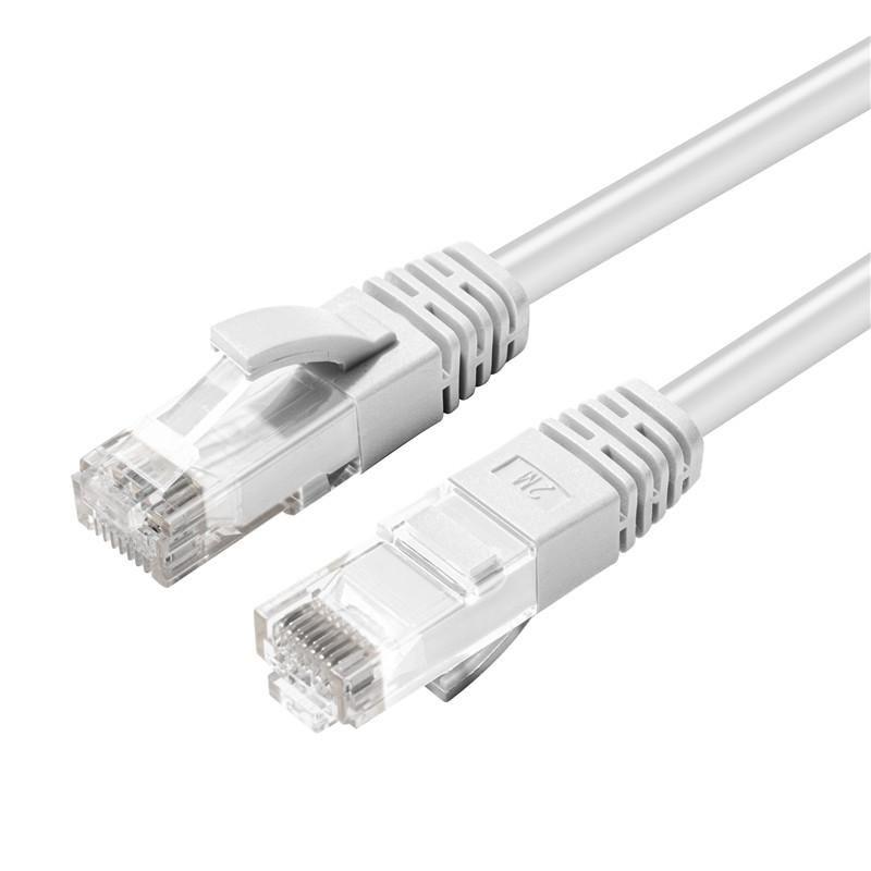 U/UTP CAT6 0.3M White LSZH