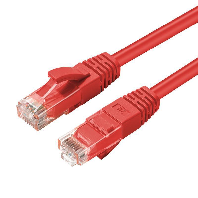 U/UTP CAT6 1M Red LSZH
