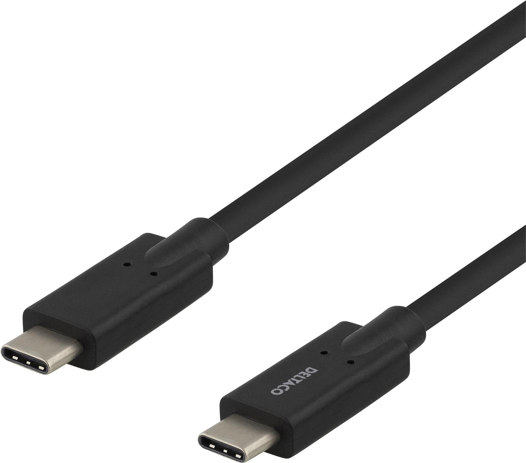 DELTACO - USB Type-C kabel - USB-C til