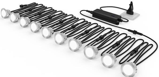 Deltaco Smart Home Patio Lighting Set