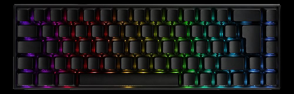 Deltaco Mech. Mini gaming tastiera da gioco RGB LED Wireless Nero